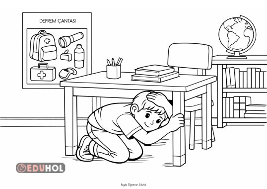 DEPREM BOYAMA SAYFASI