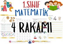 1.Sınıf Matematik-4 Rakamı