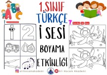 İ Sesi Boyama Etkinliği