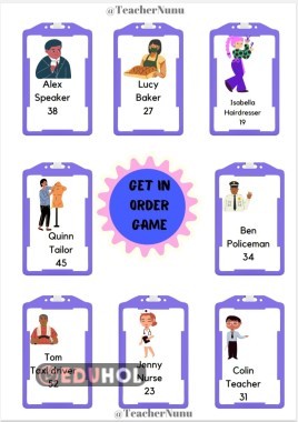 Get in order game/JOBS