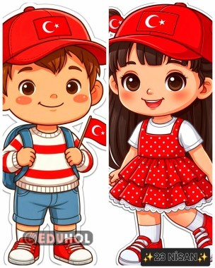 23 NİSAN ÇOCUK RESİMLERİ✨️🇹🇷 PANO💯