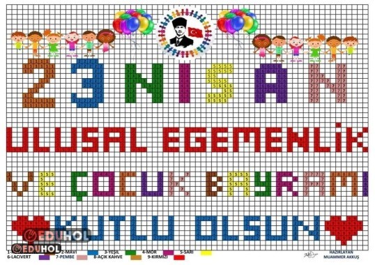 23 NİSAN KODLAMA🇹🇷🇹🇷🇹🇷