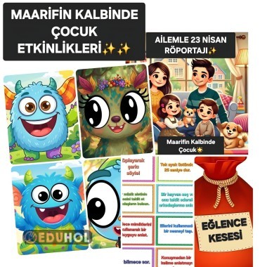 23 NİSAN MAARİFİN KALBİNDE ETKİNLİKLERİ✨️💯