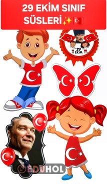 29 EKİM SINIF SÜSLERİ✨️🇹🇷✨️