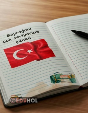 BAYRAK SEVGİSİ YAZISI✨️🇹🇷