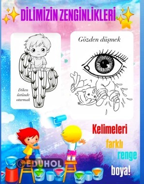 DEYİMLER BOYAMA💫✅️✨️🤍