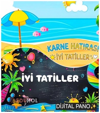 DİJİTAL KARNE PANOLARI✨️💯