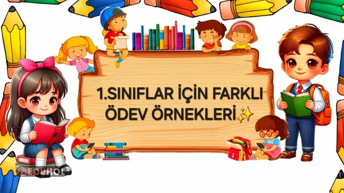 FARKLI ÖDEV ÖRNEKLERİ✨️