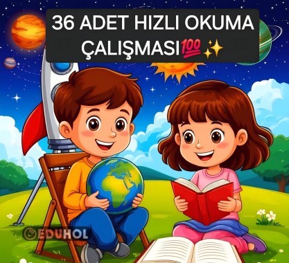 HIZLI OKUMA✨️💯 36 ADET ÇALIŞMA✅️