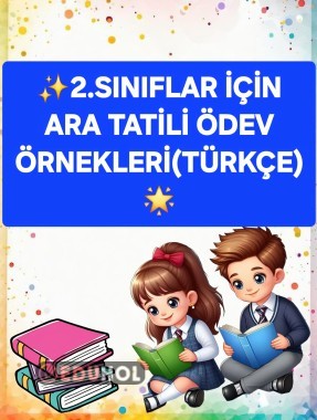 ÖDEV ÖRNEKLERİ🌟✨️