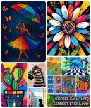 12 FARKLI GÖRSEL SANATLAR ETKİNLİĞİ🌟✨️