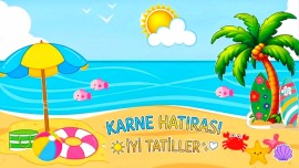 DİJİTAL KARNE PANOSU✨️💯🌴