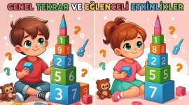 GENEL TEKRAR VE EĞLENCELİ ETKİNLİKLER🌟💯