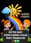 HER SEVİYEYE UYGUN ÖDEV ÖRNEKLERİ✅️✨️📗🌟150 ADET