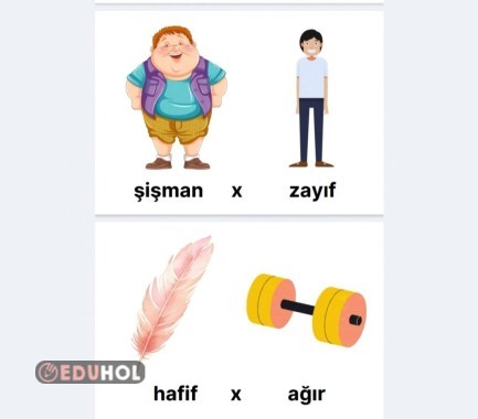 Zıt Anlamlı Kelimeler