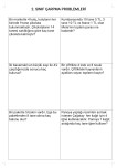 2. Sınıf Çarpma İşlemi Problemler
