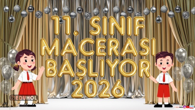 11. Sınıf Macerası Başlıyor Dijital Pano 33
