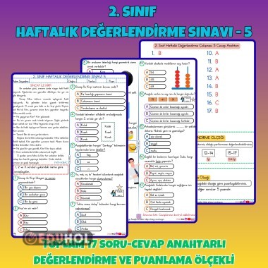 2. SINIF HAFTALIK DEĞERLENDİRME SINAVI 5