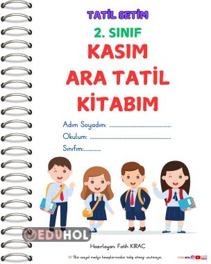2. SINIF KASIM ARA TATİL KİTABIM