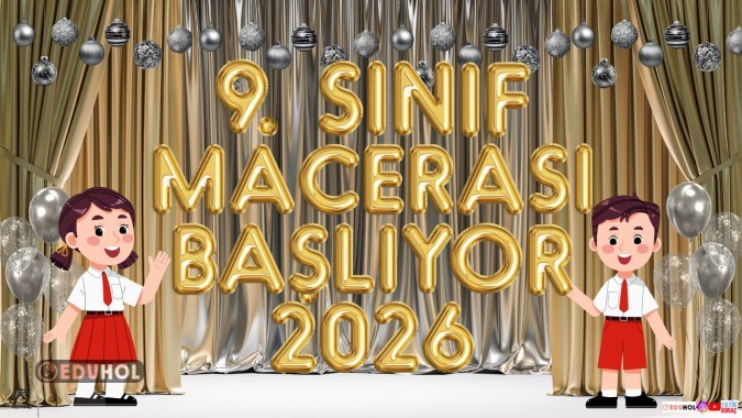 9. Sınıf Macerası Başlıyor Dijital Pano 31