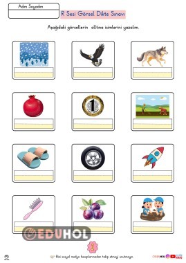 R SESİ GÖRSEL DİKTE SINAVI