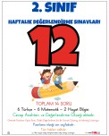 2. SINIF HAFTALIK DEĞERLENDİRME SINAVI 12
