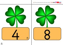 DÖRDER RİTMİK SAYMA PANO GÖRSELLERİ