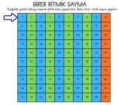 BİRER,İKİŞER,BEŞER VE ONAR RİTMİK SAYMA ETKİNLİĞİ