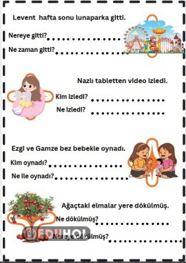 Basit okuma-anlama çalışmaları