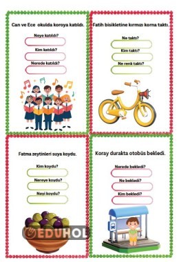 Basit okuma-anlama çalışmaları