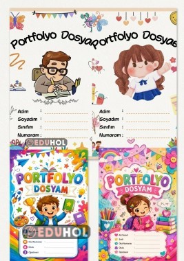 PORTFOLYO DOSYASI KAPAKLARI