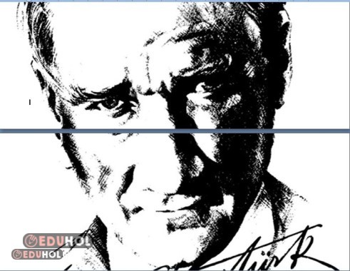 2 A4 Ebatlı Atatürk