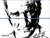 2 A4 Ebatlı Atatürk