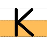 k sesi harf ve hece magneti