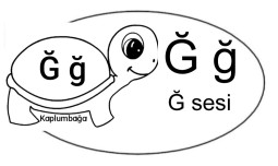 Ğ Sesi Görsel Harf Boyama