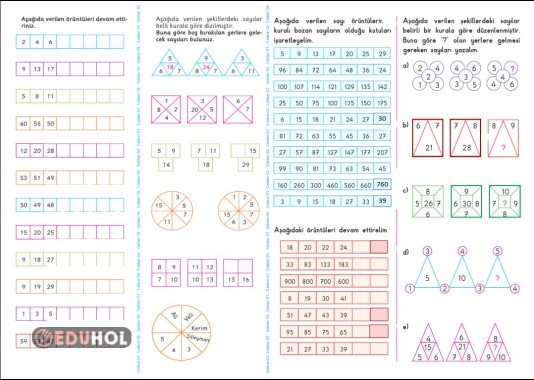 4. SINIF MATEMATİK ( Sayı Örüntüleri)-4