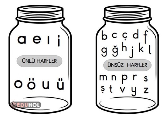 1.sınıf ünlü -ünsüz harfler defter çalışması