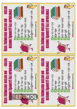 Özel isimlere gelen ayrılmayan ekler