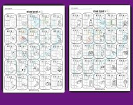 Bölme işlemi etkinlikleri 4-5 ileri düzey