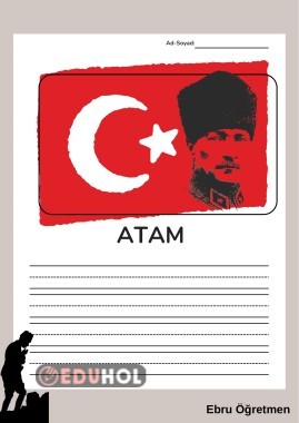 ATAM yazma çizgi çalışması