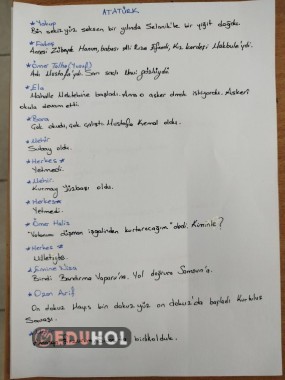 Oratoryo Atatürk'ün hayatı