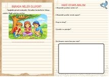 hikaye yazma ve sorular