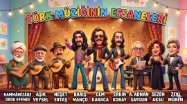 Türk müziği efsaneleri posteri