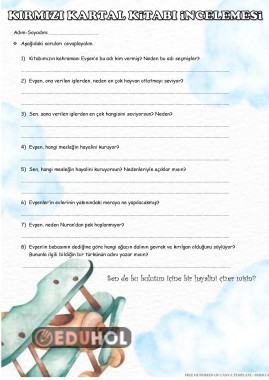 KIRMIZI KARTAL KİTABI DEĞERLENDİRMESİ