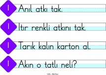 I Sesi Cümle Çubukları-1