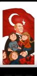 Atatürk ve Çocuk Posteri