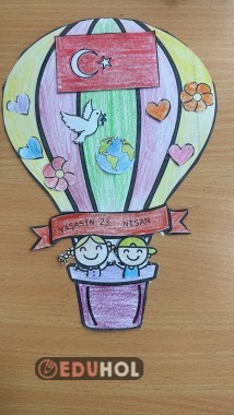 23 Nisan uçan balon etkinliği