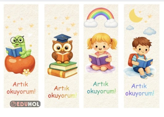 Ortak okuyorum kitap ayracı