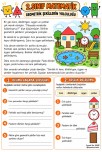 Geometrik şekiller matematik çalışma kağıdı