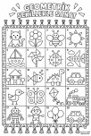 Geometrik şekillerle görsel sanatlar
